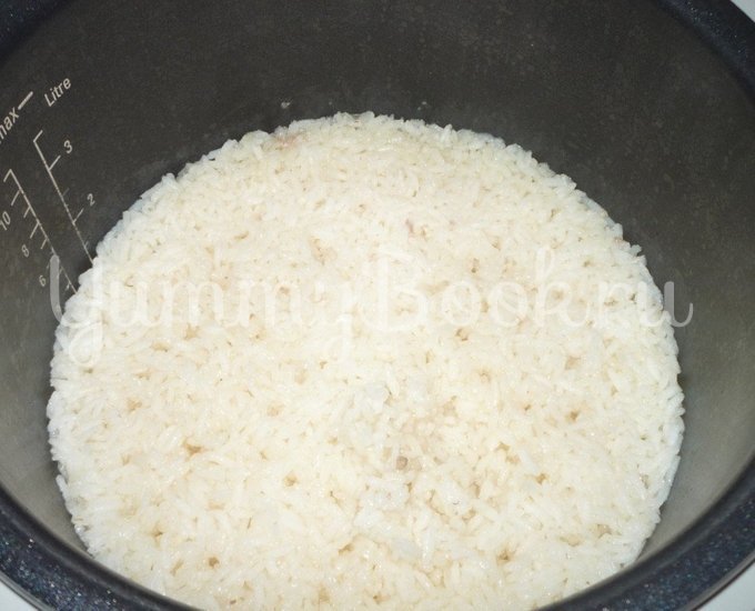 Сытная запеканка из риса и фарша в мультиварке - шаг 1
