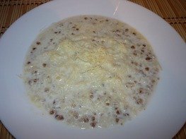Молочный суп "Дружба" с сыром из мультиварки