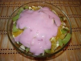 Фруктово-йогуртовый салат