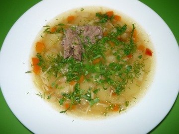 Суп из баранины с вермишелью в мультиварке