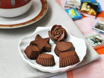 Конфеты шоколадно-желейные