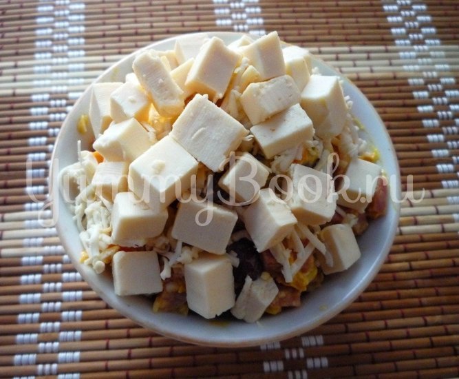 Сытная закуска с фасолью и плавленным сыром - шаг 7