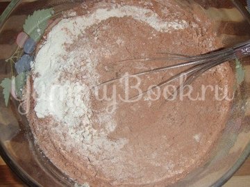 Маффины шоколадно-вишневые - шаг 3