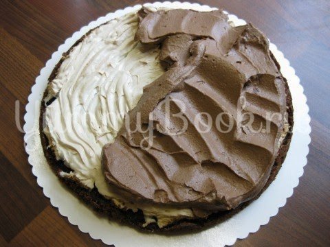 Шоколадный торт с меренгой и маскарпоне - шаг 14
