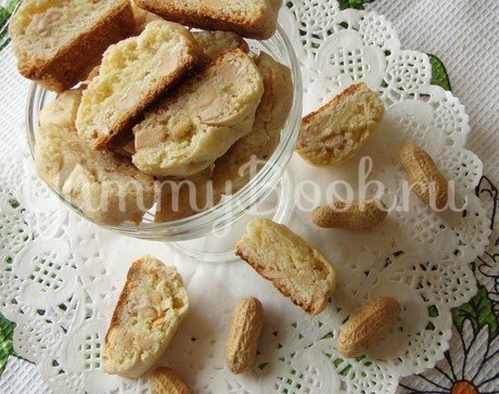 Печенье Кантуччи с арахисом