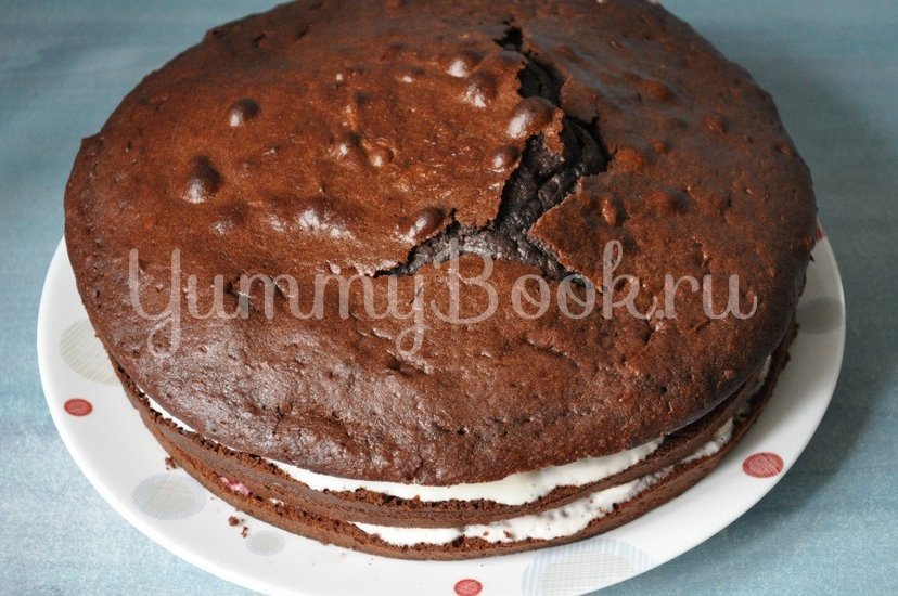 Шоколадный торт с вишней - шаг 15