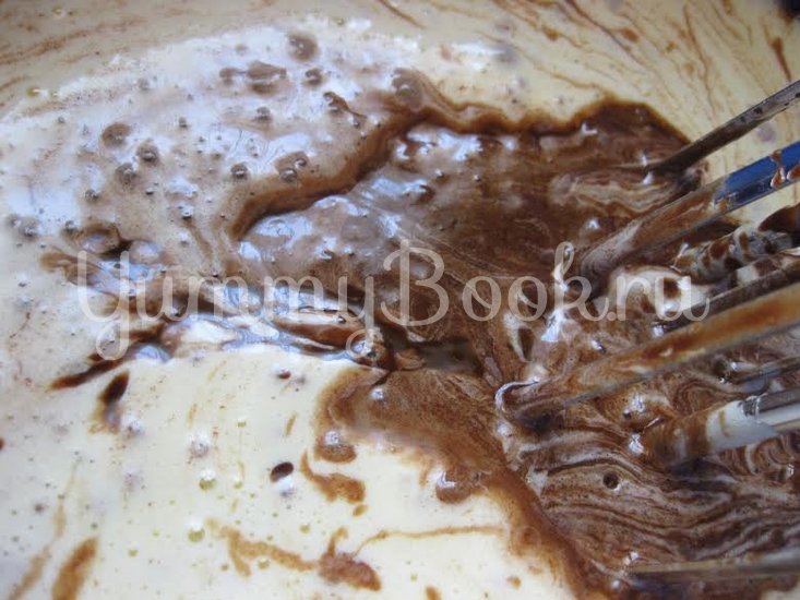Шоколадные брауни на манке с миндалем - шаг 5