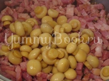 Пирог с луком-пореем, Lauchkuchen - шаг 3