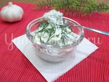 Белый чесночный соус - шаг 4