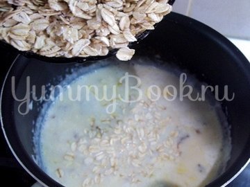 Овсяная каша с апельсином и арахисом - шаг 2