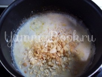 Овсяная каша с апельсином и арахисом - шаг 4