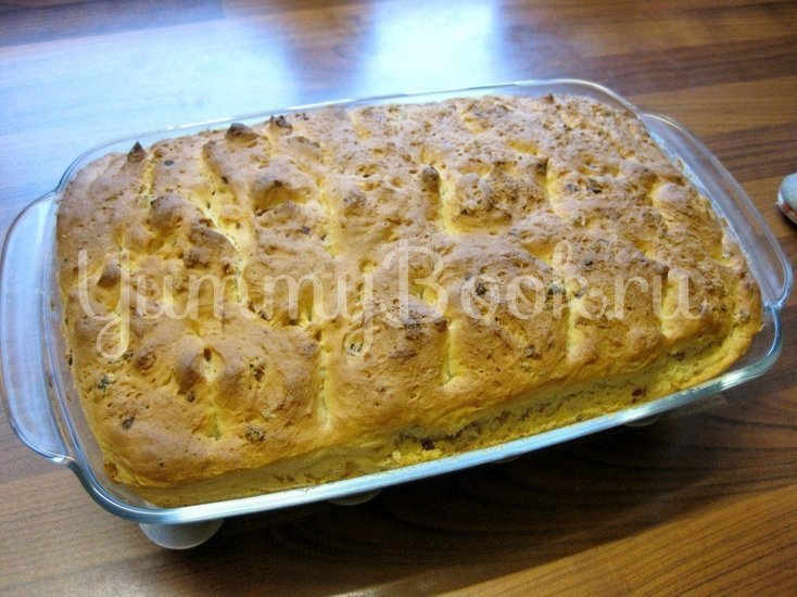 Луковый хлеб (Zwiebelbrot) с беконом - шаг 7