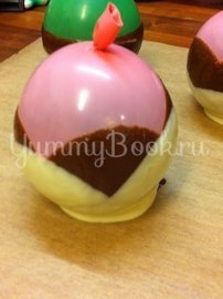 Шоколадные корзинки - шаг 6