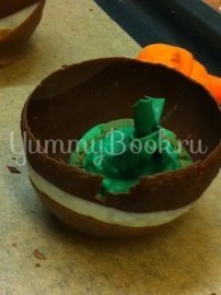 Шоколадные корзинки - шаг 8