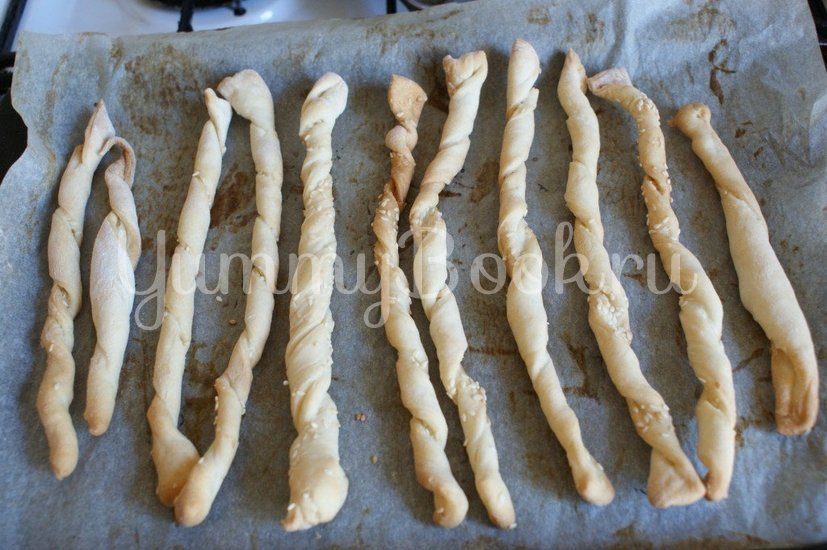 Гриссини, итальянские хлебные палочки - шаг 10