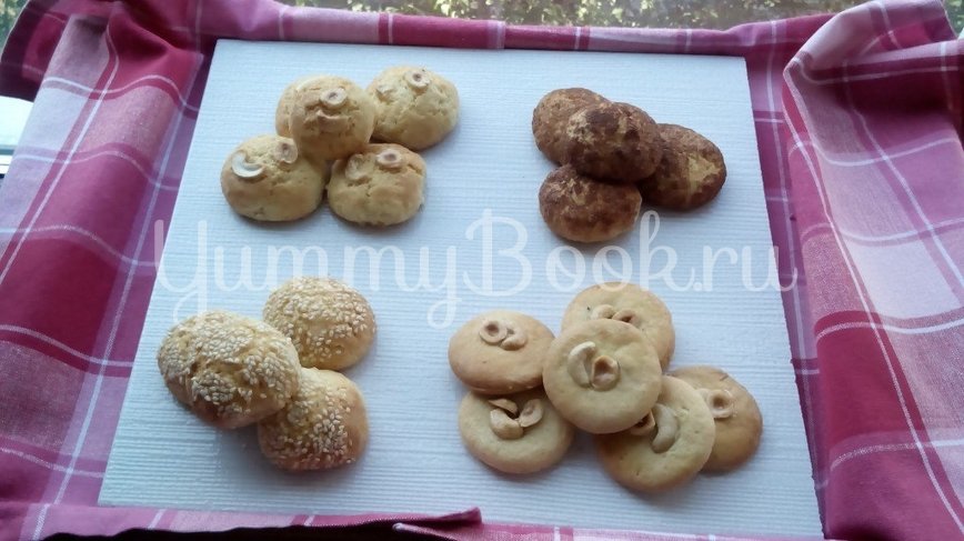 Песочное печенье с орехами на кефире - шаг 13