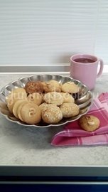 Песочное печенье с орехами на кефире - шаг 14