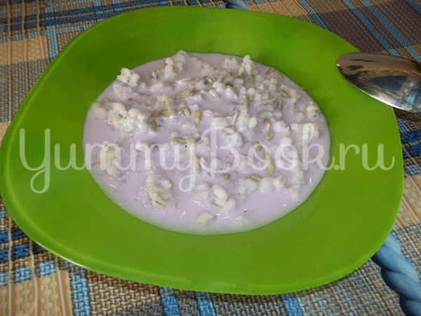 Перловая каша с семечками и йогуртом - шаг 9