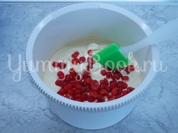Ванильный кекс с сушеными вишнями - шаг 5