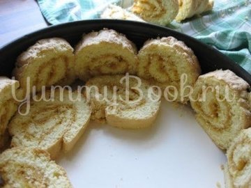 Абрикосовый торт с кремом из маскарпоне - шаг 13