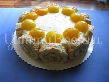 Абрикосовый торт с кремом из маскарпоне - шаг 19