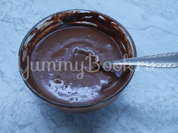Ванильный кекс с влажной шоколадной начинкой - шаг 3