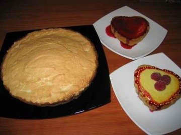 Пирог творожный быстрого приготовления