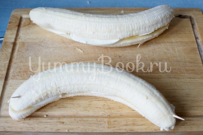 Жареные бананы с сыром - шаг 3