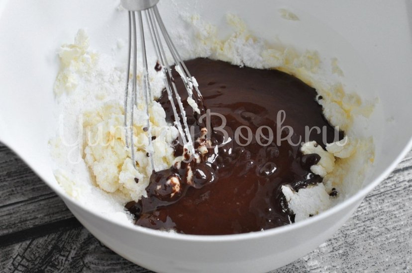 Рассыпчатое шоколадное печенье - шаг 3