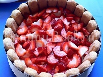 Клубничный торт с йогуртом - шаг 10