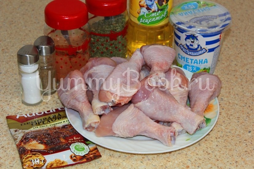 Куриные голени запеченные в духовке - шаг 1