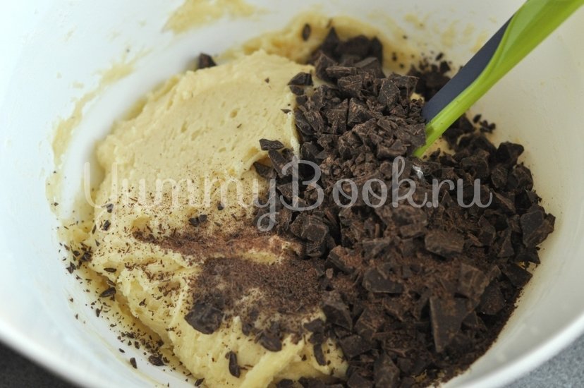 Печенье с шоколадной крошкой - шаг 3