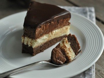 Торт-мусс сливочно-шоколадный