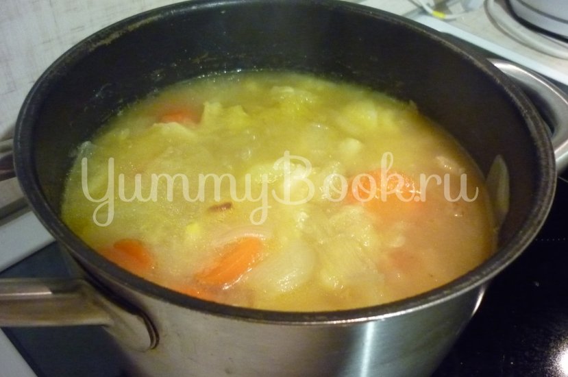 Кабачковый суп-пюре из запечённых овощей - шаг 15