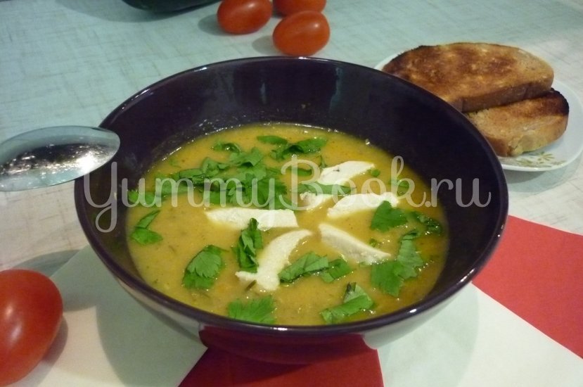 Кабачковый суп-пюре из запечённых овощей - шаг 21