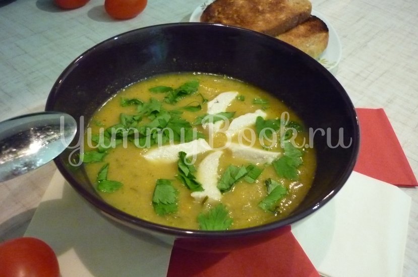 Кабачковый суп-пюре из запечённых овощей - шаг 20