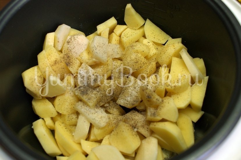 Картофель в домашнем йогурте в мультиварке - шаг 1