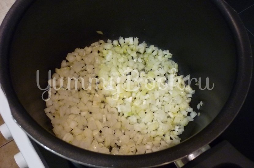 Пряный рис с тыквой и овощами - шаг 3