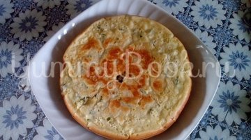 Пирог с зеленым луком и яйцом в мультиварке - шаг 9