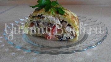 Рулет из кабачков - шаг 8