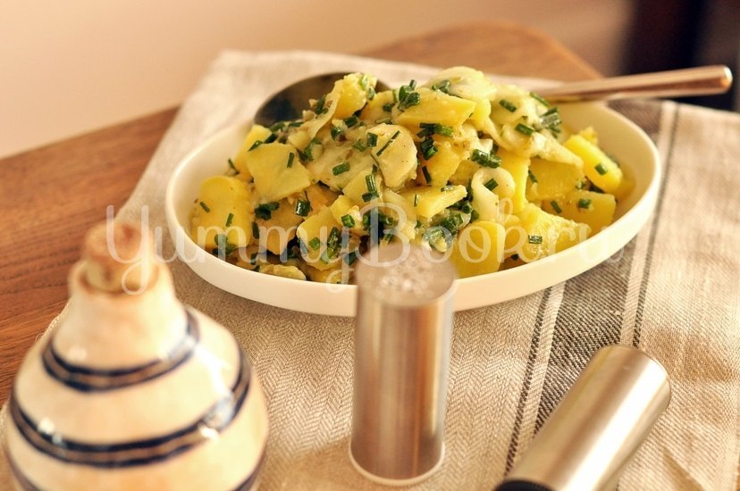 Немецкий картофельный салат (Kartoffelsalat) - шаг 5