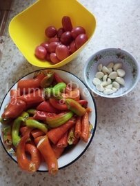 Горький перец на зиму - шаг 1
