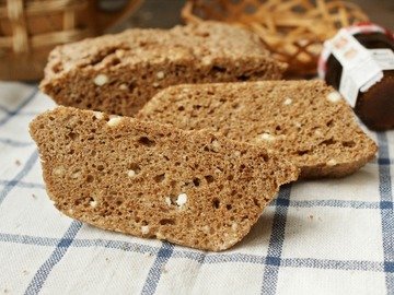 Хлеб без муки в микроволновке
