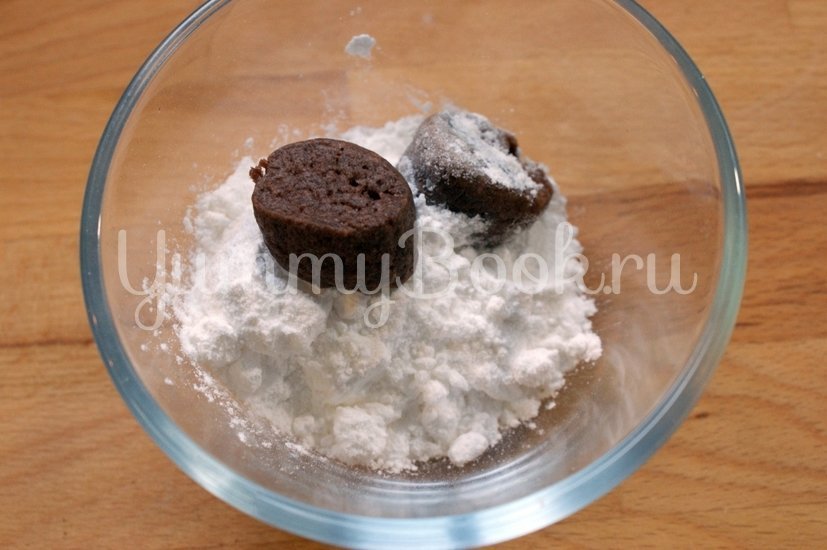 Печенье с шоколадным пудингом - шаг 6