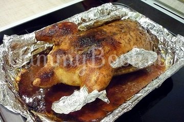 Утка, запечённая со сливами и яблоками - шаг 6