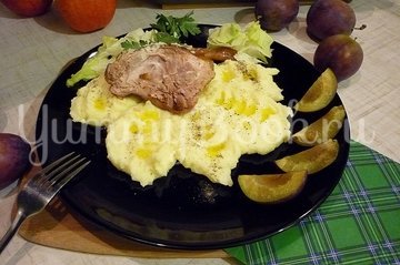 Утка, запечённая со сливами и яблоками - шаг 8