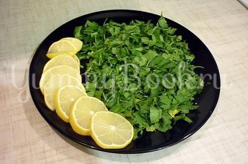 Нерка, запечённая с кинзой и лимоном - шаг 2