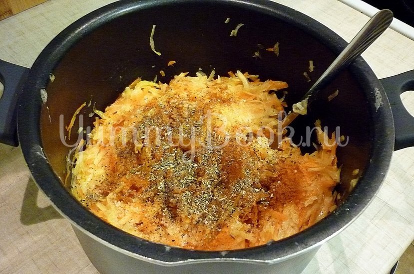 Кабачково-картофельные котлетки с морковью - шаг 6