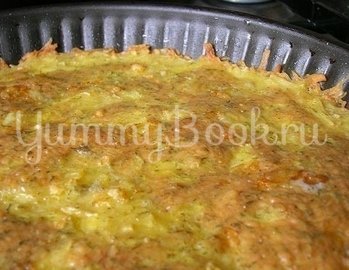 Запеканка из тертого картофеля с сыром и чесноком - шаг 5