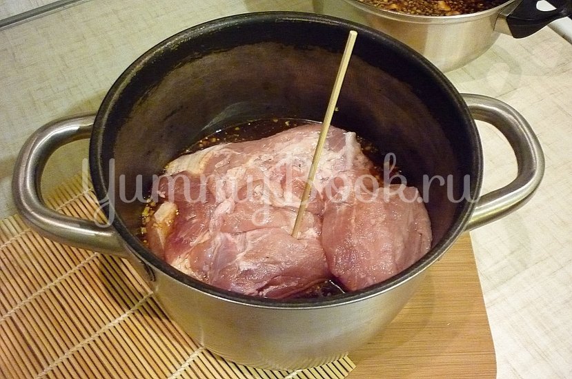 Запечённая свинина в пряном маринаде - шаг 4